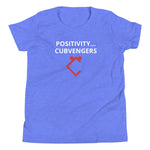 Very Durable Unisex "POSITIVITY / CUBVENGERS" Print T-Shirt